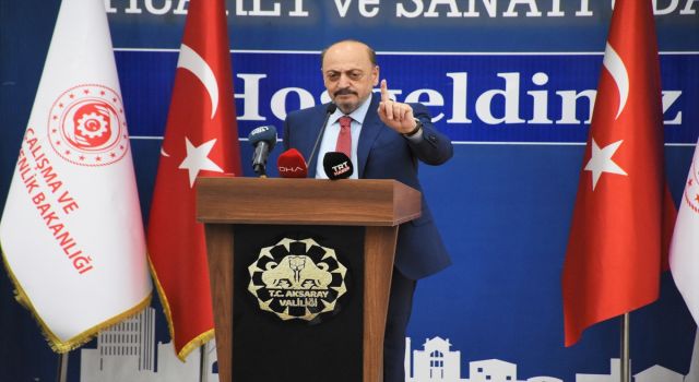 Çalışma ve Sosyal Güvenlik Bakanı Bilgin, "İstihdamın Enleri Ödül Töreni"nde konuştu