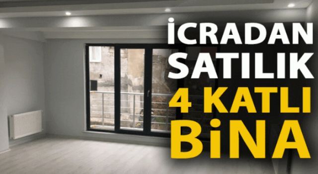 İcradan Satılık 4 Katlı Bina