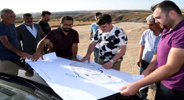 Başkan Dinçer Mezarlık Projesini Sahada İnceledi