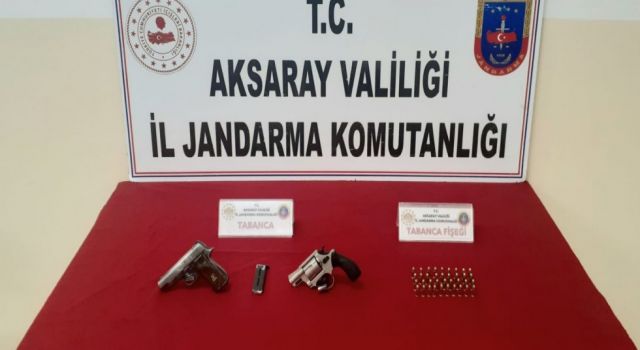Ateşli Silah Taciri Yakalandı