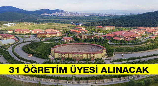 Maltepe Üniversitesi 31 Öğretim Üyesi Alınacak