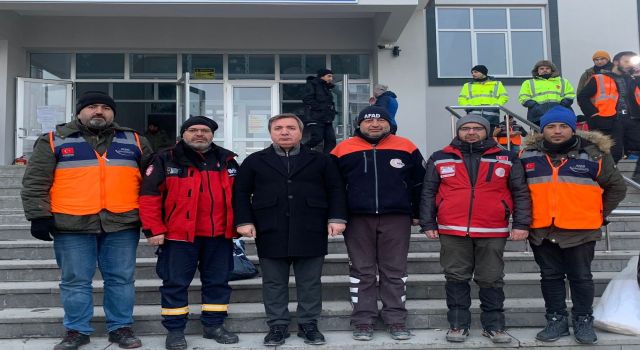 Öğretmenlerimiz Deprem Bölgesinde de Örnek Oldular