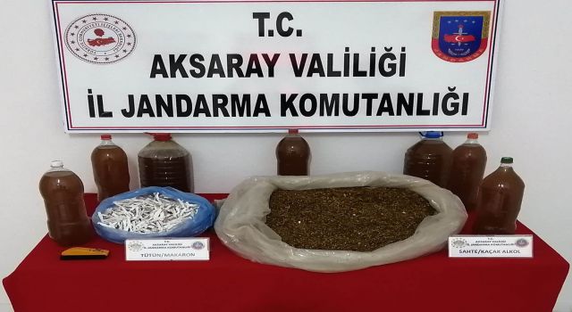 Jandarmadan Bayram Öncesi Sahte Alkol Operasyonu