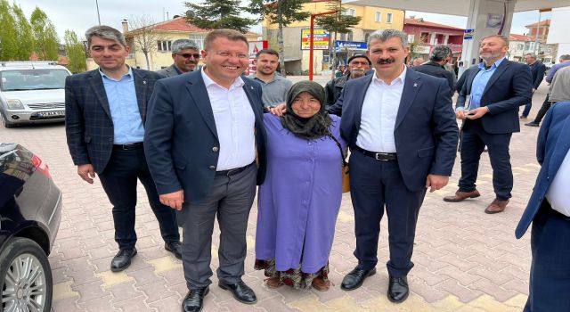 Özkan Ve Altınsoy’dan Ortaköy Halkına Teşekkür