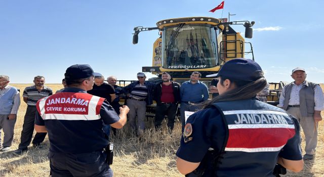 Anız Yakmanın Zararları Anlatıldı