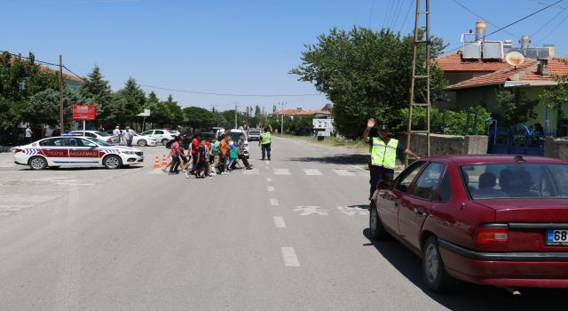 Jandarma Trafik Yayalar İçin Denetimde