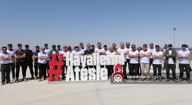 TEKNOFEST kapsamında düzenlenen "Roket Yarışması" devam ediyor