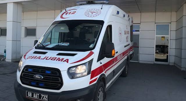 Trafik Kazasında Yaralandı