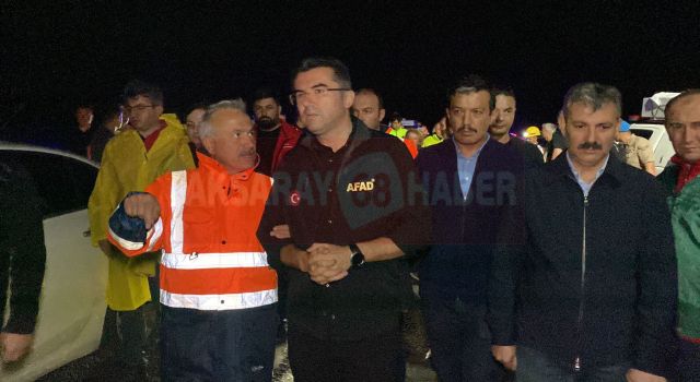 AFAD Başkanı Memiş Sel Bölgesinde İncelemelerde Bulundu