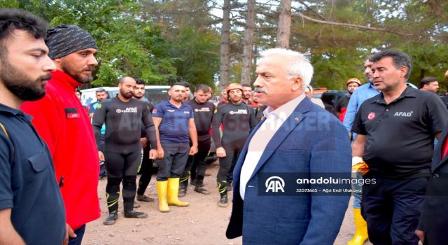 Aksaray Valisi Kumbuzoğlu, sel sonrası kaybolan Asel bebeği arama çalışmalarının sürdüğünü söyledi