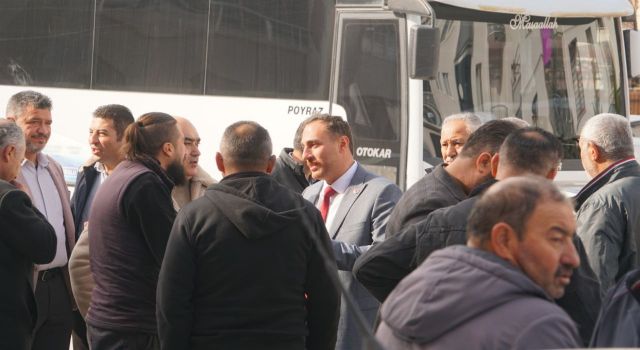 MHP Adayı Çıtak Minibüs ve Servisçilik Yapan Esnafları Dinledi