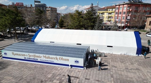 Belediye Bu Yıl 2 Farklı İftar Çadırı Kuracak