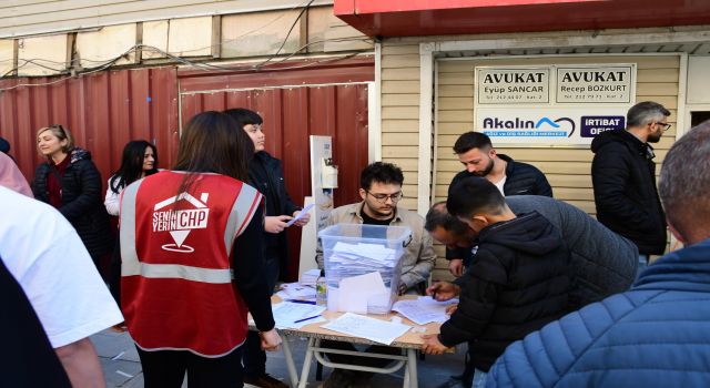CHP’liler Ön Seçim İçin Sandığa Akın Etti