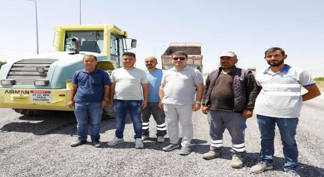 40 Metrelik Yeni Çevre Yolunda Çalışmalar Hız Kesmeden Devam Ediyor