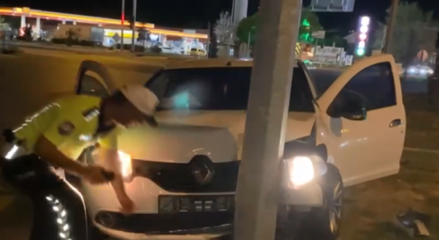Petrol İstasyonundan Kontrolsüz Çıkış Kazaya Neden Oldu