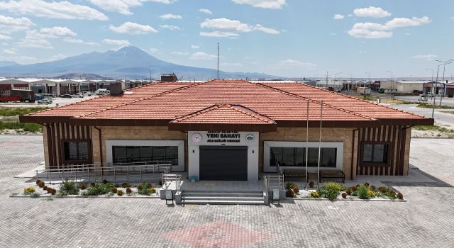 Yeni Sanayi Aile Sağlığı Merkezi Açılışa Hazır