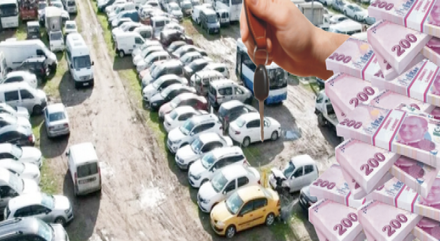 6 Aydan Fazla Bekleyen Araçlar Satılacak