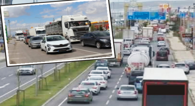 E-90’daki Trafik Sorunu Çileye Döndü