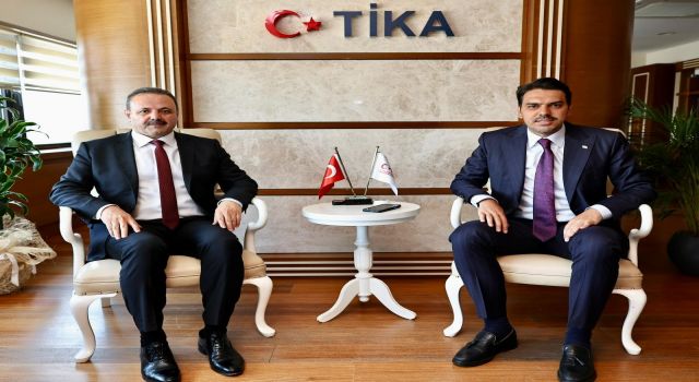 ASÜ Rektörü Arıbaş’tan TİKA Başkanı Eren’e Hayırlı Olsun Ziyareti