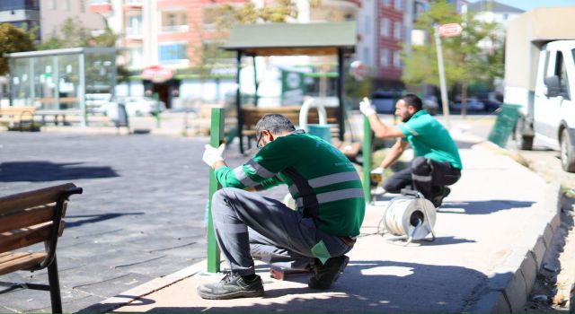 Aksaray Belediyesinden Parklarda Güvenlik ve Bakım Atağı