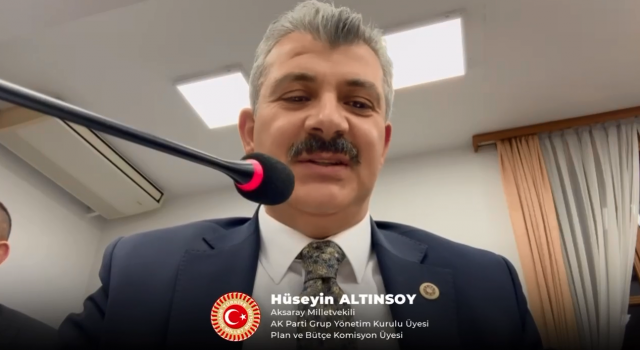 Milletvekili Altınsoy; “Sayın Bakanım Bu Projeleri Ne zaman Tamamlamayı Düşünüyorsunuz?”