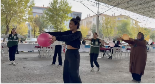 Aksaray Üniversitesi Spor Bilimleri Fakültesi Öğrencilerden Teknoloji Bağımlılığına Karşı Anlamlı Etkinlik