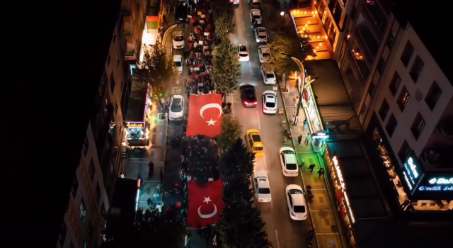 Cumhuriyet Coşkusu Sokaklara Taştı