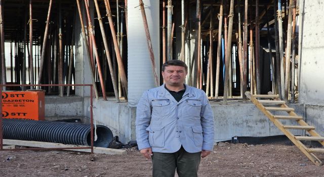 Gençlik Merkezi İnşaatı Hızla İlerliyor