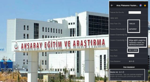 Engelli Otoparkında Engelliye Trafik Cezası