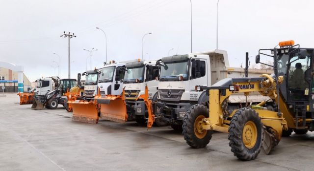 “Aksaray Belediyesi 900 Ton Tuz ve 36 Araç Filosu İLE Kışa Hazır”