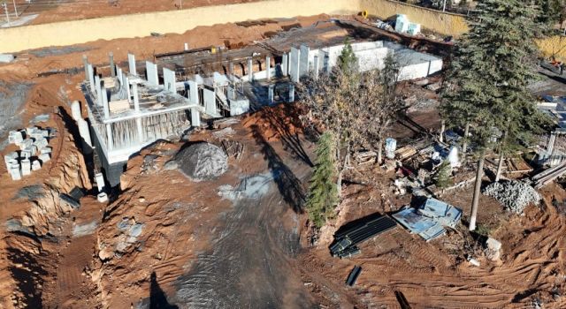 Eski Cezaevindeki Yeni Yaşam Merkezi Projesi Hızla Yükseliyor