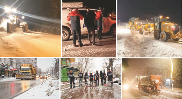 İlk Kar Sınavını Başarı İle Verdiler