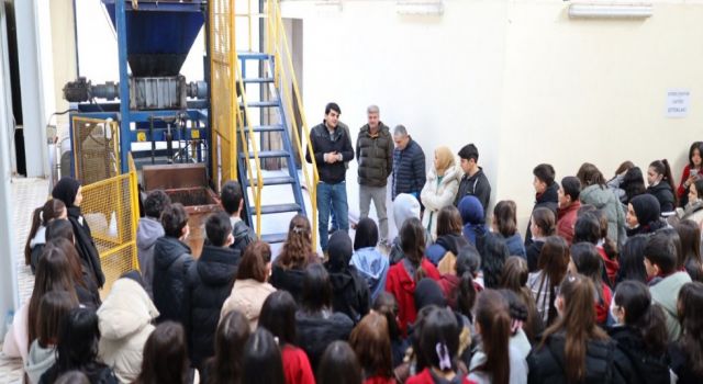 Öğrencilerden, Tıbbi Atık Sterilizasyon Tesisine Ziyaret