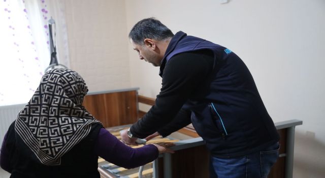Aksaray Belediyesi’nden Yatalak Hastalara Ücretsiz Hasta Yatağı Desteği