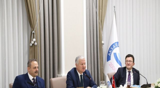 Eğitime Destek Platformu Toplantısı Aksaray Üniversitesinde Gerçekleştirildi