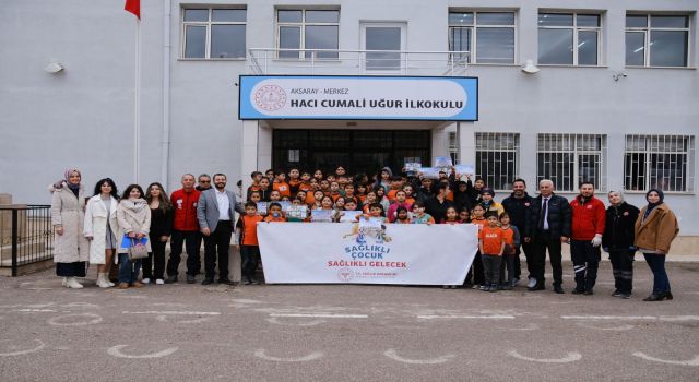 İl Sağlık Müdürlüğünden, Sağlıklı Gelecek İçin Anlamlı Etkinlik