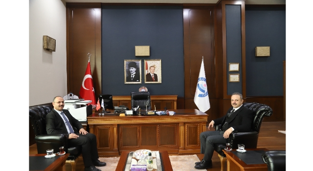 Ulaş’tan Rektör Arıbaş’a Veda Ziyareti