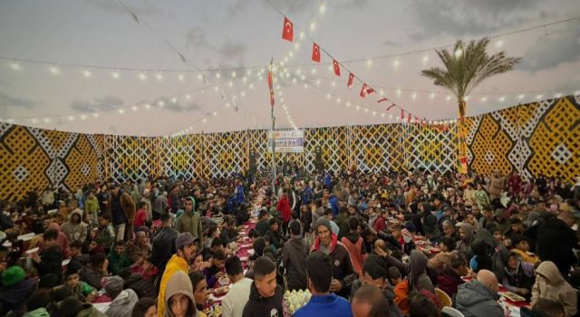 Aksaray Belediyesi Ramazan’da Gazze’yi Unutmadı