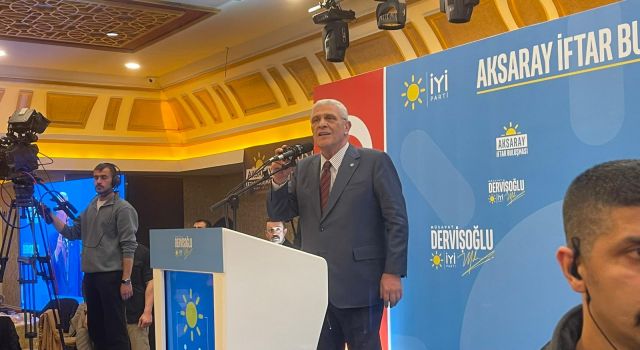 Dervişoğlu “Komisyonda İyi Partinin Adının Geçmemesi Şereftir”