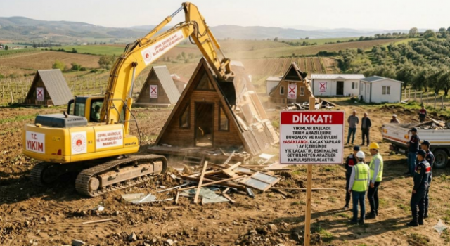 Kaçak Olanlar Yıkılacak
