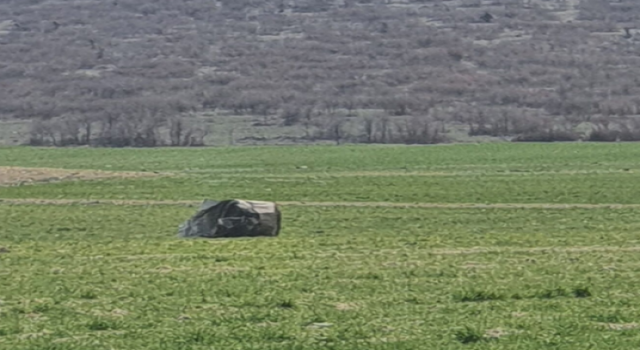 Tarladaki 100 Kiloluk Metal Silindir Paniğe Neden Oldu