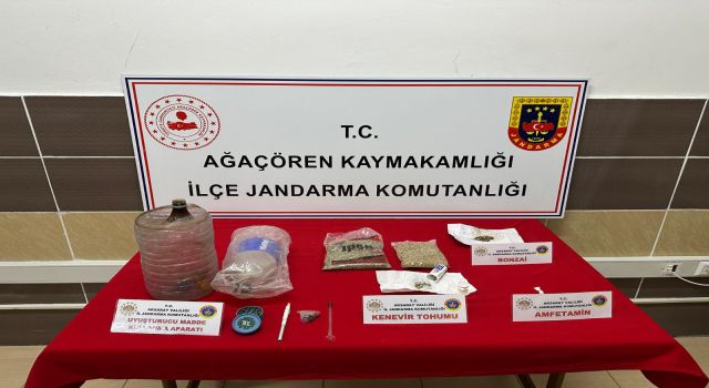 Ağaçören’de Uyuşturucu Operasyonu