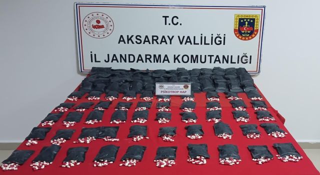 14 Bin 672 Uyuşturucu Hap İle Yakalandı