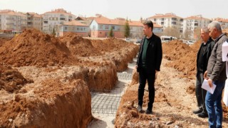 Cuma Kapalı Semt Pazarı İnşaat Alanı Şekillendi