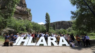 Aksaray'a Davet Edilen Büyükelçi ve Diplomatlar, Ihlara Vadisi'ni Gezdi