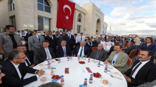 Cumhurbaşkanlığı YİK Üyesi Çiçek ve TOBB Başkanı Hisarcıklıoğlu Aksaray'da törenlere katıldı