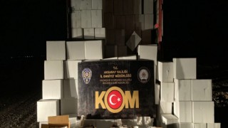 KOM, Milyonlarca Kaçak Makaron Ele Geçirdi