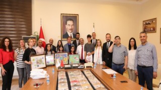 Yarışmada Dereceye Girenler Ödülle Buluştu
