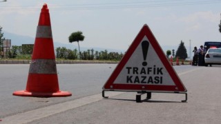 Trafik Kazasında Yaralandı