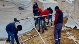 ASÜ EKİPLERİ FİZİKİ ÇALIŞMALARDA DA AKTİF GÖREVDE